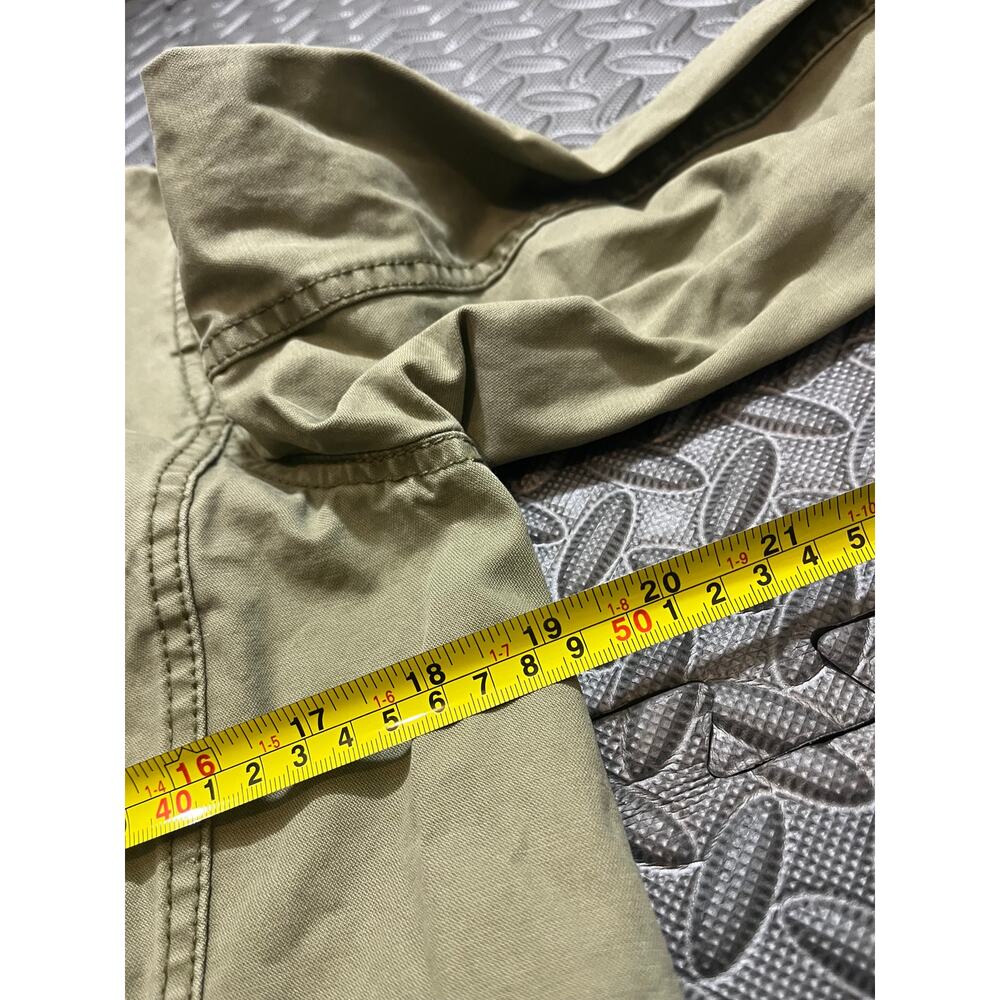 Madewell Women's Fleet Jacket Olive Green Size Medium Full Zip Military Style - Picture 6 of 7